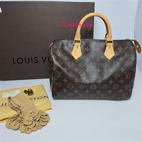 Louis Vuitton Monogram Speedy 30 ปี2011 มือสองสภาพดี.